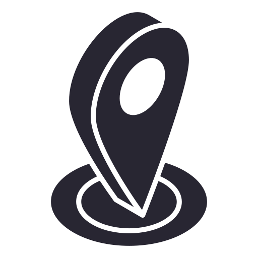 Pictogramme d'un ping de localisation
