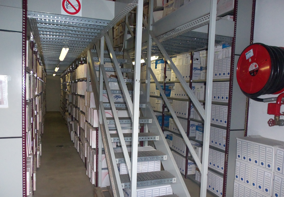 stockage d'archives de l'entreprise